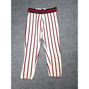 VINTAGE Sand Knit Macgregor Pants Men's Medium Striped Red White Knickers USA